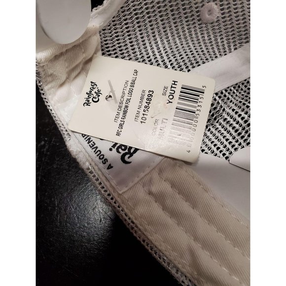 Youth Rainforest Cafe Rainbow Foil Hat - NEW - Kid - Picture 6 of 8